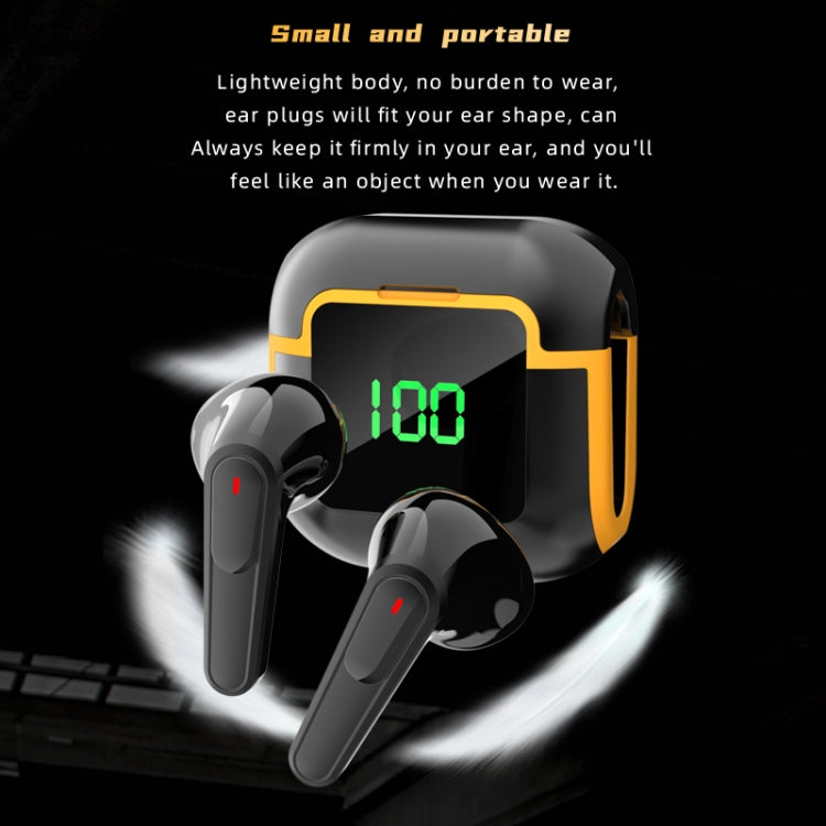 Pro 90 HIFI Level Intelligent Digital Display V5.3 Bluetooth Earphones, Pro 90