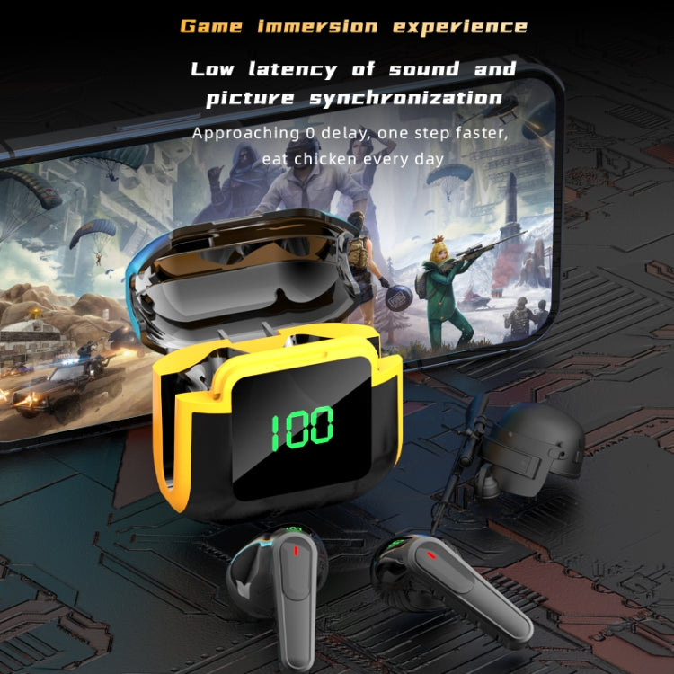 Pro 90 HIFI Level Intelligent Digital Display V5.3 Bluetooth Earphones, Pro 90
