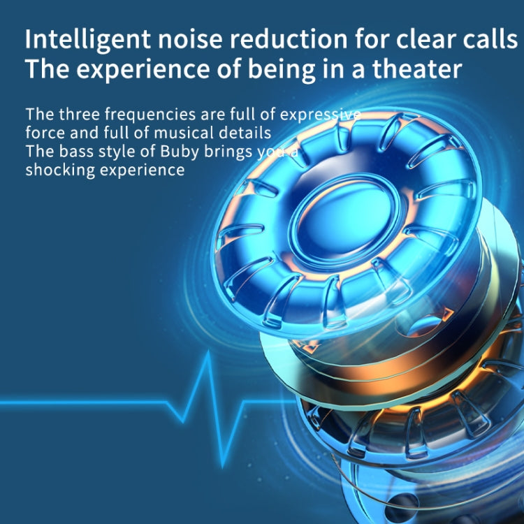 Écouteurs Bluetooth V5.1 à affichage numérique intelligent de niveau HIFI TG06, TG06