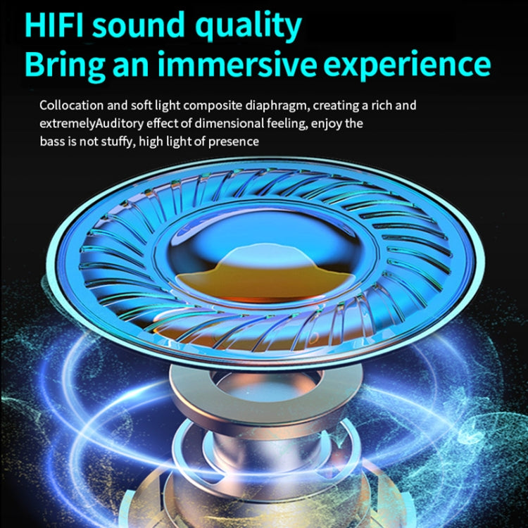 TG09 HIFI Level Noise Reduction Bluetooth 5.3 Gaming Earphones, TG09