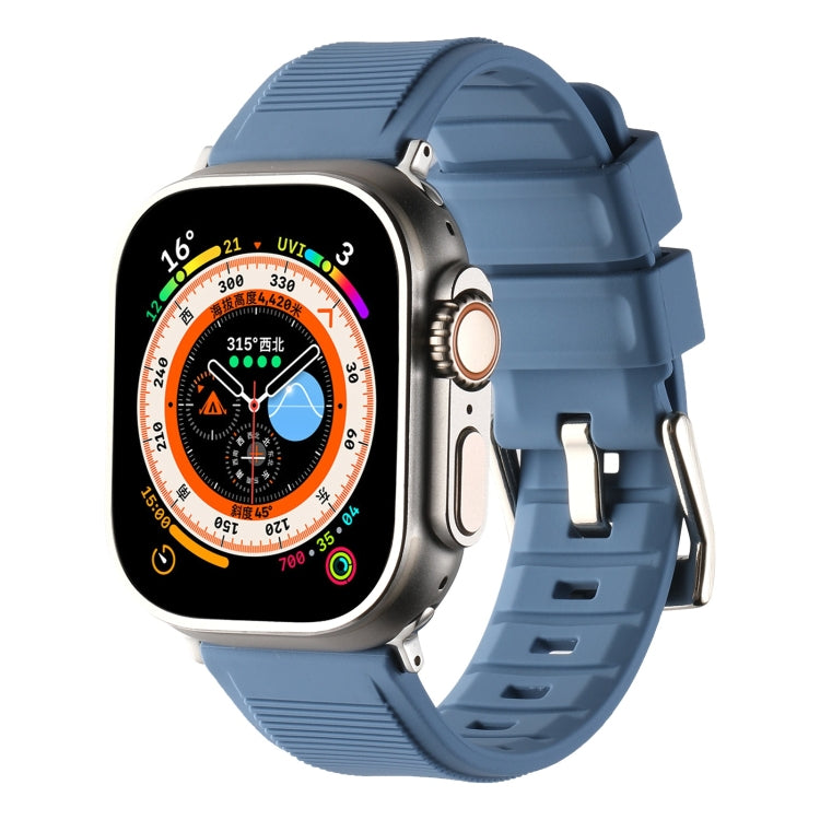 Double Ring Silicone Watch Band, For Apple Watch SE 2023 40mm, For Apple Watch 8 41mm