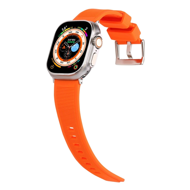 Double Ring Silicone Watch Band, For Apple Watch SE 2023 40mm, For Apple Watch 8 41mm