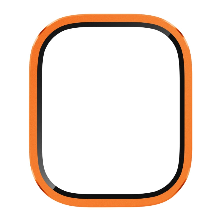 Aluminum Alloy Frame Integrated Tempered Film, For Apple Watch Ultra 49mm
