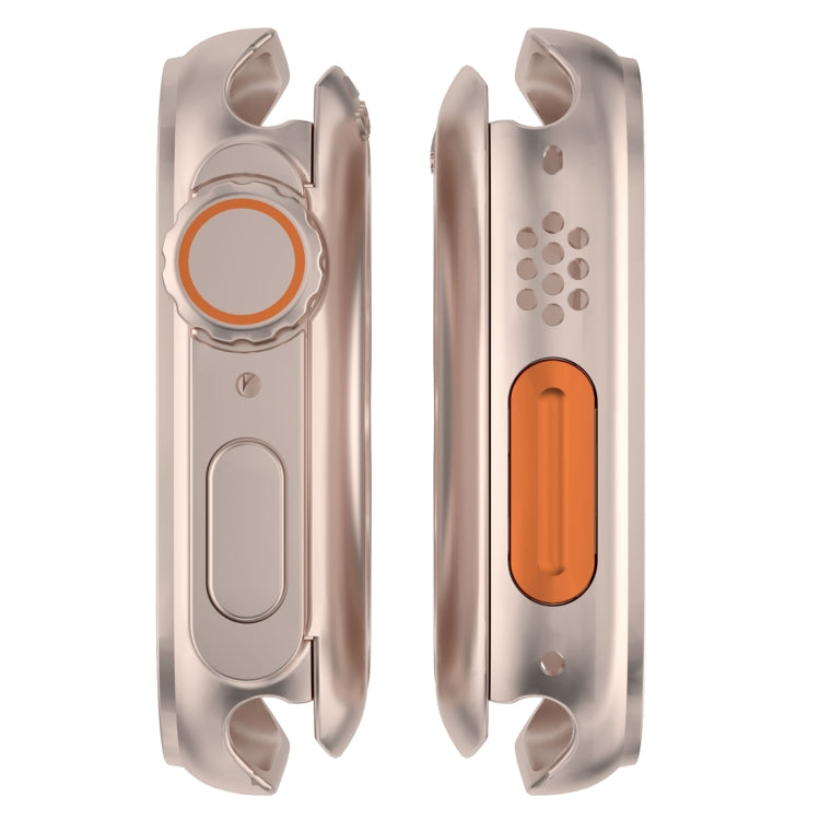 Change to Ultra 49mm Waterproof All-Inclusive Film Hybrid PC Watch Case, For Apple Watch Series 6 / 5 / 4 / SE 40mm, For Apple Watch Series 6 / 5 / 4 / SE 44mm, For Apple Watch Series 9 / 8 / 7 45mm, For Apple Watch Series 9 / 8 / 7 41mm