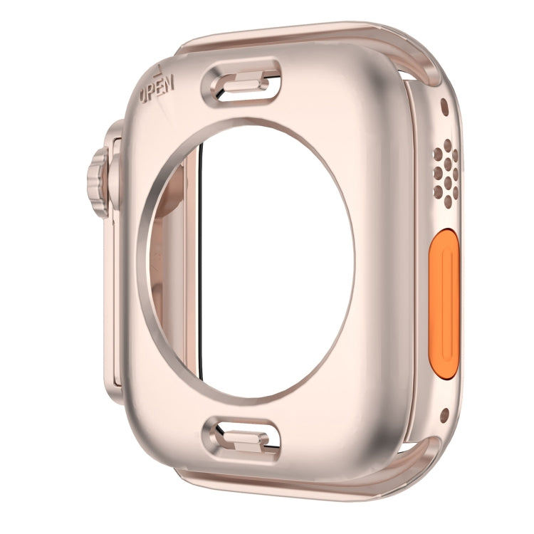 Change to Ultra 49mm Waterproof All-Inclusive Film Hybrid PC Watch Case, For Apple Watch Series 6 / 5 / 4 / SE 40mm, For Apple Watch Series 6 / 5 / 4 / SE 44mm, For Apple Watch Series 9 / 8 / 7 45mm, For Apple Watch Series 9 / 8 / 7 41mm