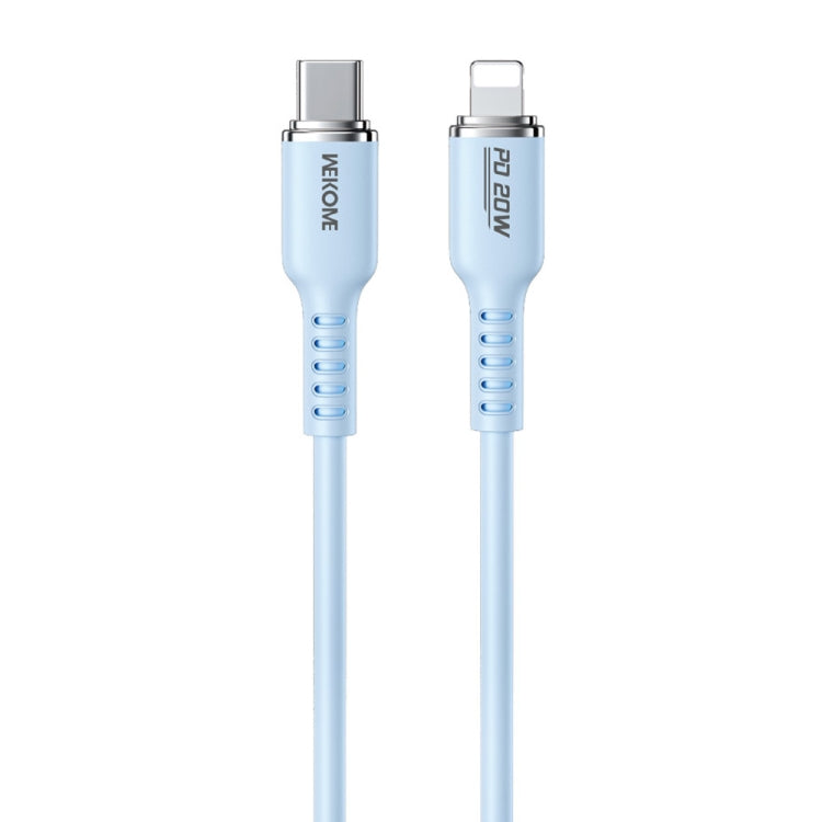 WK WDC-10 PD 20W USB-C/Type-C to 8 Pin Silicone Data Cable, Length: 1.2m, WDC-10