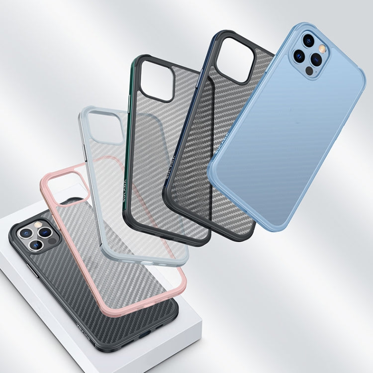 SULADA Luxury 3D Carbon Fiber Textured Metal + TPU Frame Phone Case, For iPhone 13 Pro Max, For iPhone 13 Pro, For iPhone 13, For iPhone 13 mini