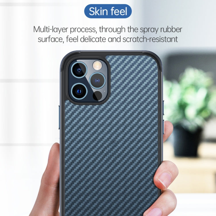 SULADA Luxury 3D Carbon Fiber Textured Metal + TPU Frame Phone Case, For iPhone 13 Pro Max, For iPhone 13 Pro, For iPhone 13, For iPhone 13 mini