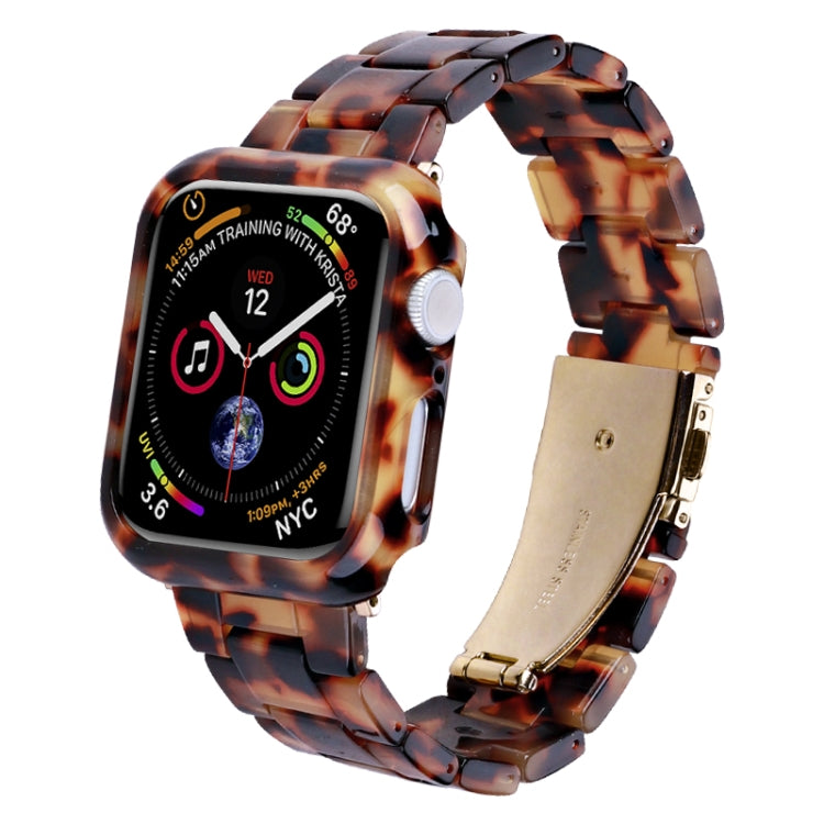 Printed Resin PC Watch Band Case Kit, For Apple Watch Series 6/5/4/SE 40mm, For Apple Watch Series 9 / 8 / 7 41mm