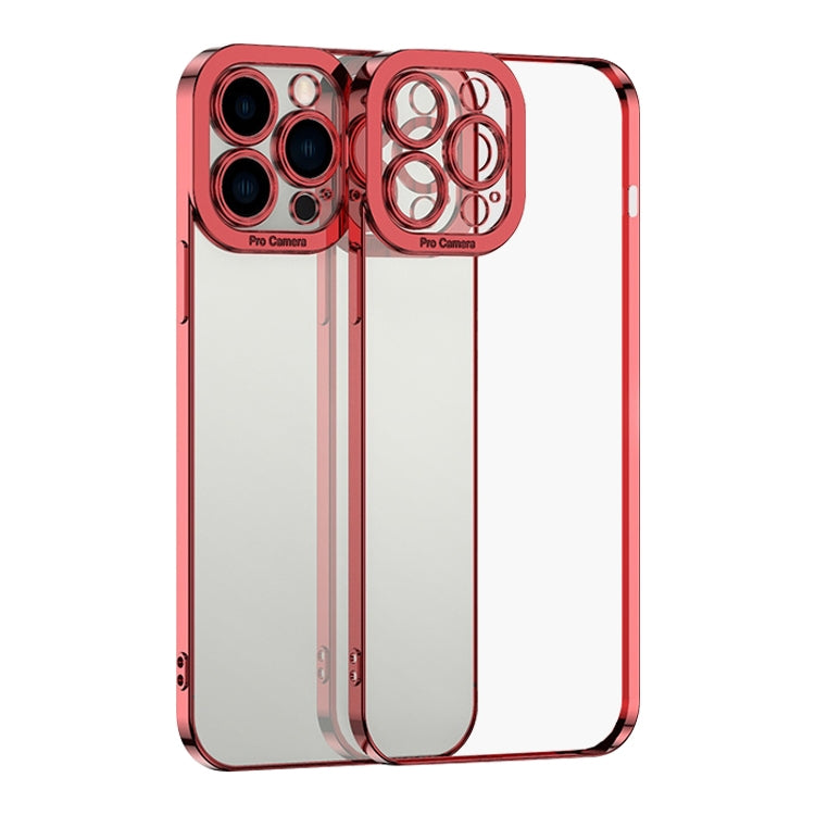 Electroplating TPU Phone Case, For iPhone 15 Pro Max, For iPhone 15 Pro, For iPhone 15 Plus