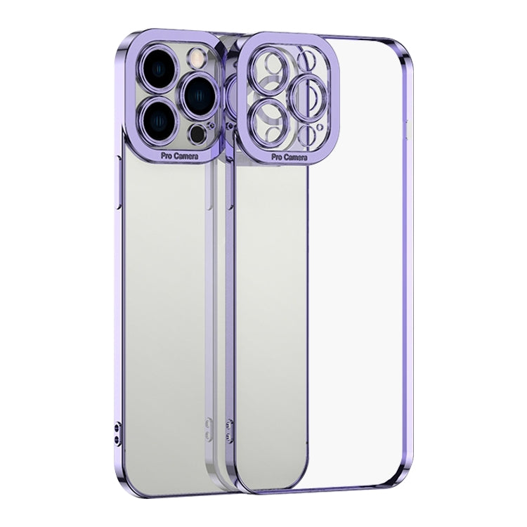 Electroplating TPU Phone Case, For iPhone 15 Pro Max, For iPhone 15 Pro, For iPhone 15 Plus