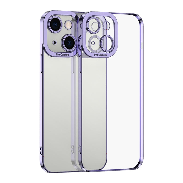 Electroplating TPU Phone Case, For iPhone 15 Pro Max, For iPhone 15 Pro, For iPhone 15 Plus