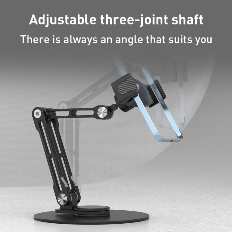 R-JUST HZ42 Clip Type Disc Rotating Phone Desktop Stand