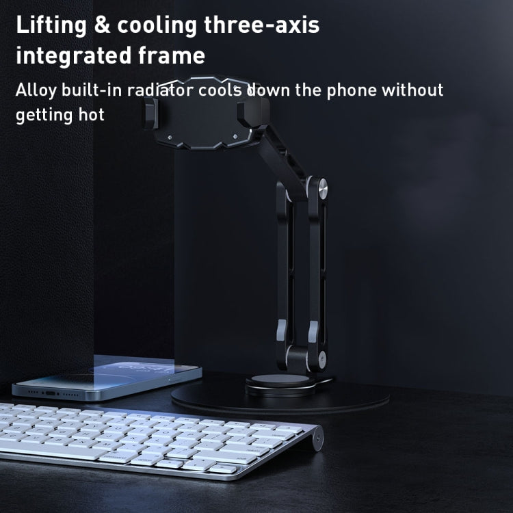 R-JUST HZ43 Cooling Rotating Live Phone Holder