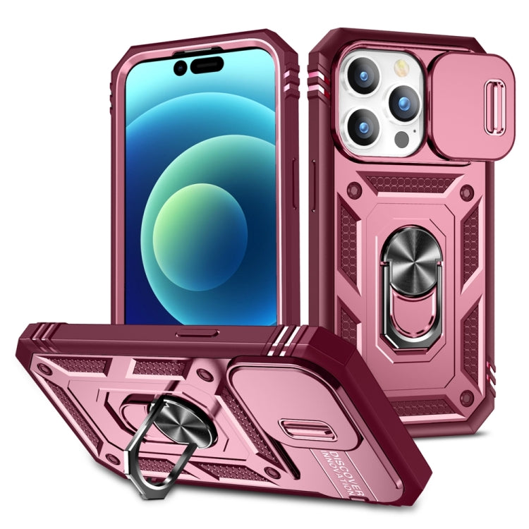 Sliding Camshield Holder Phone Case, For iPhone 15 Pro Max, For iPhone 15 Pro, For iPhone 15 Plus