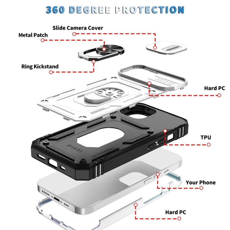 Sliding Camshield Holder Phone Case, For iPhone 15