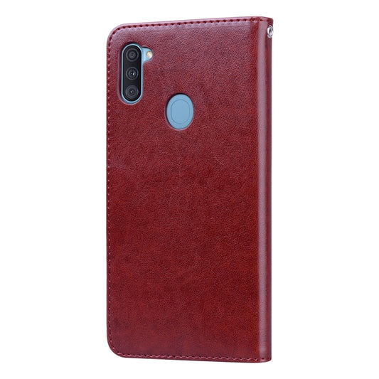 Card slot wallet design Galaxy A31 protective leather case with holder
