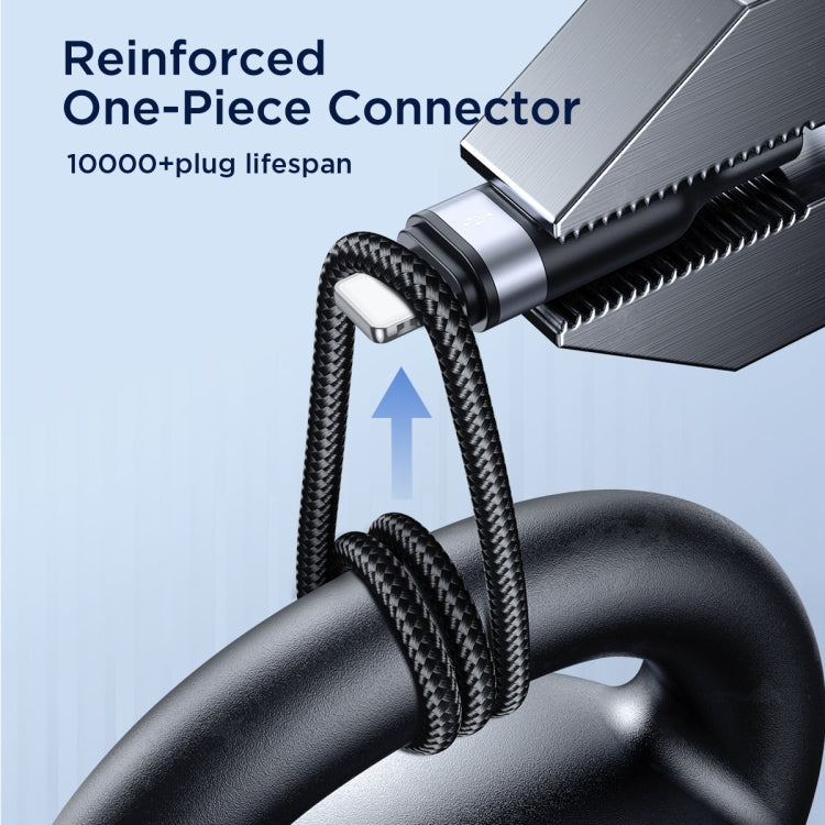 JOYROOM A18 3.5A USB to 8 Pin+Dual USB-C/Type-C+Micro USB 4 in 1 Data Cable, Length: 1.2m, USB to 8 Pin+Dual Type-C+Micro USB