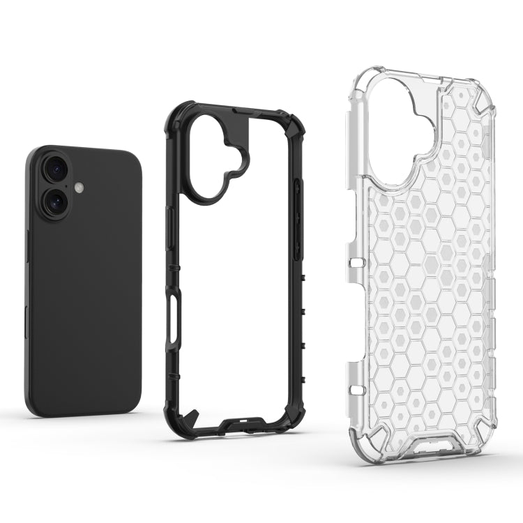 Honeycomb Shockproof Phone Case, For iPhone 16, For iPhone 15 Pro Max, For iPhone 15 Pro, For iPhone 15