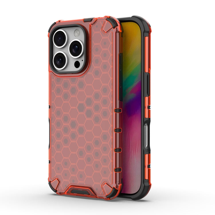 Honeycomb Shockproof Phone Case, For iPhone 16e, For iPhone 16 Pro Max, For iPhone 16 Pro, For iPhone 16 Plus