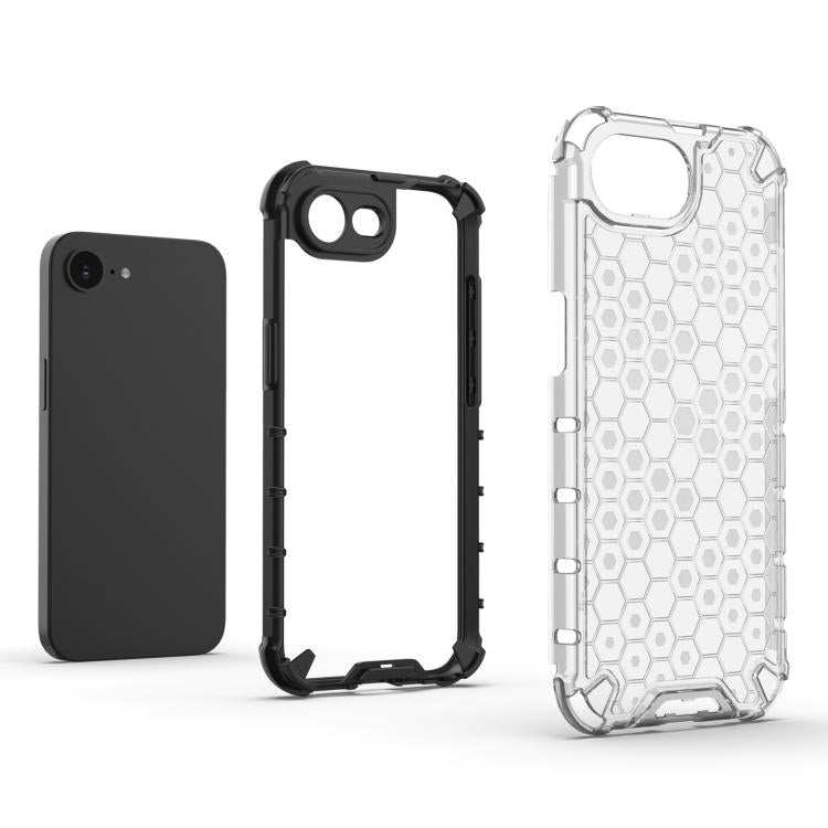 Honeycomb Shockproof Phone Case, For iPhone 16e, For iPhone 16 Pro Max, For iPhone 16 Pro, For iPhone 16 Plus