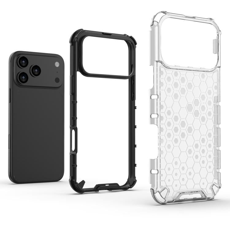 Honeycomb Shockproof Phone Case, For iPhone 17 Pro Max, For iPhone 17 Pro, For iPhone 17, For iPhone 17 Air