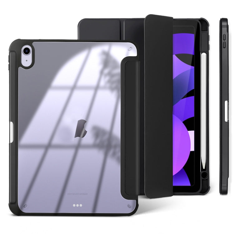 3-folding Acrylic Smart Leather Tablet Case, For iPad mini 6 / mini 2024, For iPad Pro 11 2022 / 2021 / 2020, For iPad 10th Gen 10.9 2022, For iPad Air 2022 / 2020 10.9, For iPad Pro 10.5 / Air 2019