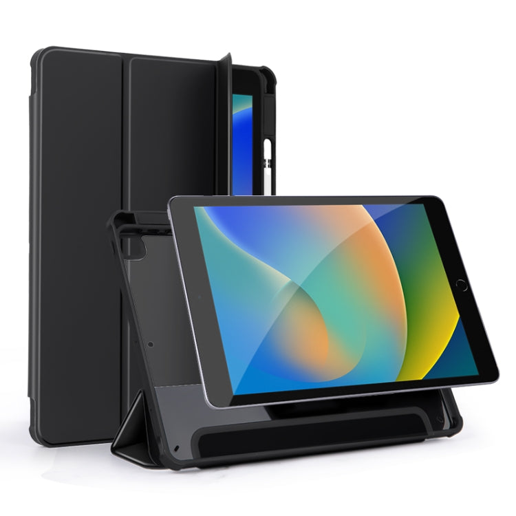 Étui en cuir acrylique pliable pour tablette, compatible avec iPad mini 6/mini 2024, iPad Pro 11 2022/2021/2020, iPad 10e génération 10.9 2022, iPad Air 2022/2020 10.9, iPad 10.2 2021/2020/2019, iPad Pro 10.5/Air 2019