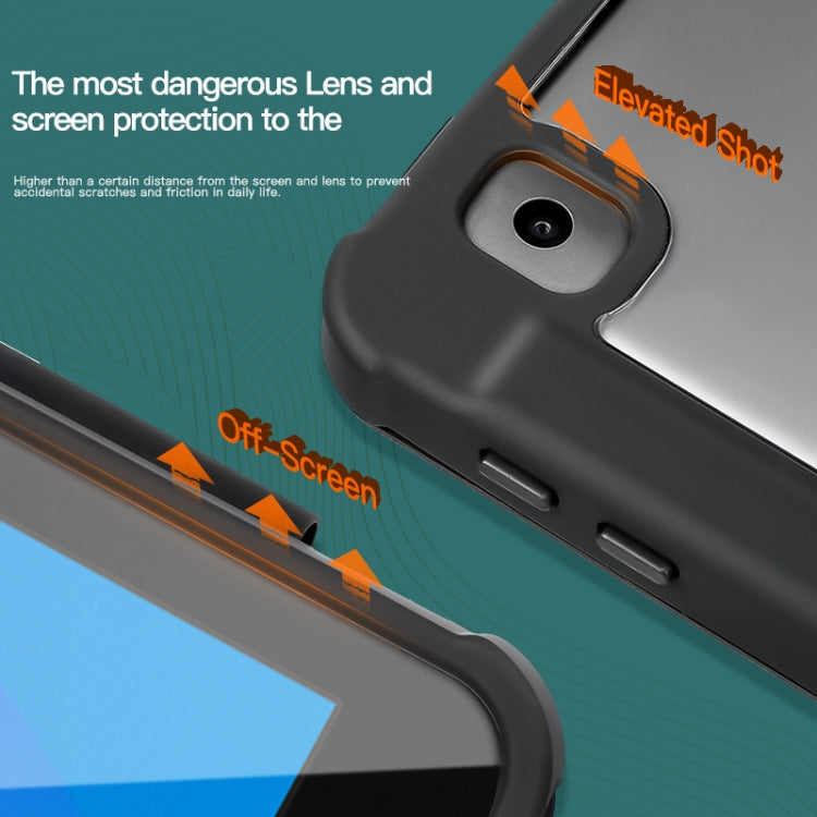 3-folding Acrylic Smart Leather Tablet Case, For iPad mini 6 / mini 2024, For iPad Pro 11 2022 / 2021 / 2020, For iPad 10th Gen 10.9 2022, For iPad Air 2022 / 2020 10.9, For iPad Pro 10.5 / Air 2019