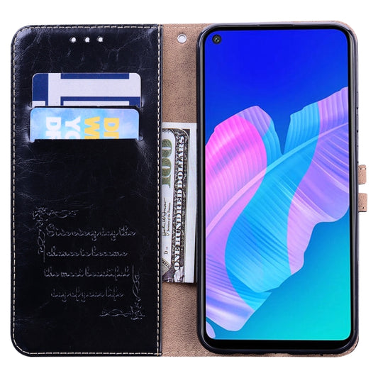 Durable leather case with horizontal flip mechanism card slots wallet Samsung Galaxy