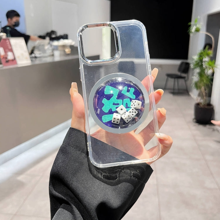 Electroplated Lens Ring Transparent Phone Case