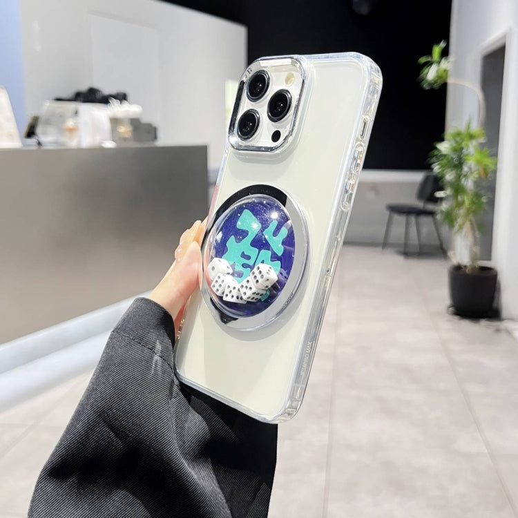 Electroplated Lens Ring Transparent Phone Case