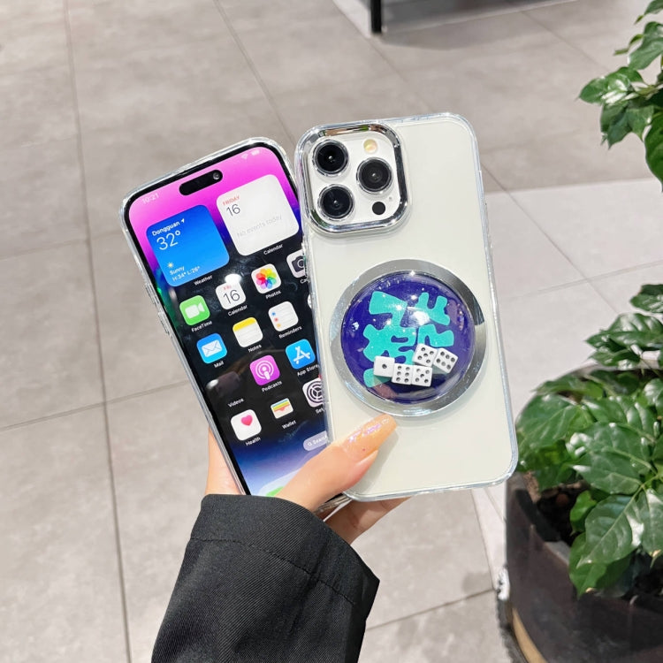 Electroplated Lens Ring Transparent Phone Case