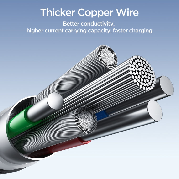 JOYROOM SA25-CL3 30W USB-C/Type-C to 8 Pin Fast Charge Data Cable, 1.2m, 2m, 3m