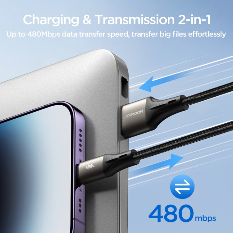 JOYROOM SA25-CL3 30W USB-C/Type-C to 8 Pin Fast Charge Data Cable, 1.2m, 2m, 3m