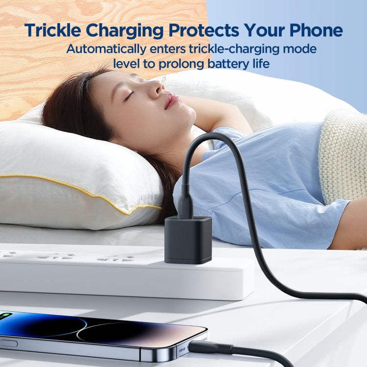 JOYROOM SA29-AL3 3A USB to 8 Pin Liquid Silicone Fast Charging Data Cable, Length: 1.2m, USB to 8 Pin (1.2m)