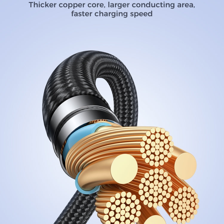 JOYROOM SA31-AL3 3A USB to 8 Pin Fast Charge Data Cable, Length: 1.2m, USB to 8 Pin