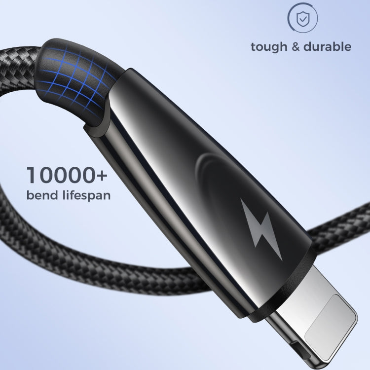 JOYROOM SA31-AL3 3A USB to 8 Pin Fast Charge Data Cable, Length: 1.2m, USB to 8 Pin