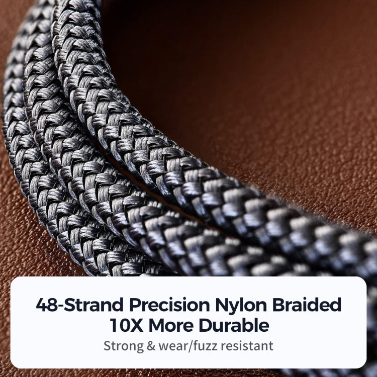 JOYROOM SA31-AL3 3A USB to 8 Pin Fast Charge Data Cable, Length: 1.2m, USB to 8 Pin