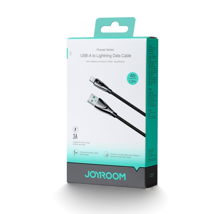 JOYROOM SA31-AL3 3A USB to 8 Pin Fast Charge Data Cable, Length: 1.2m, USB to 8 Pin
