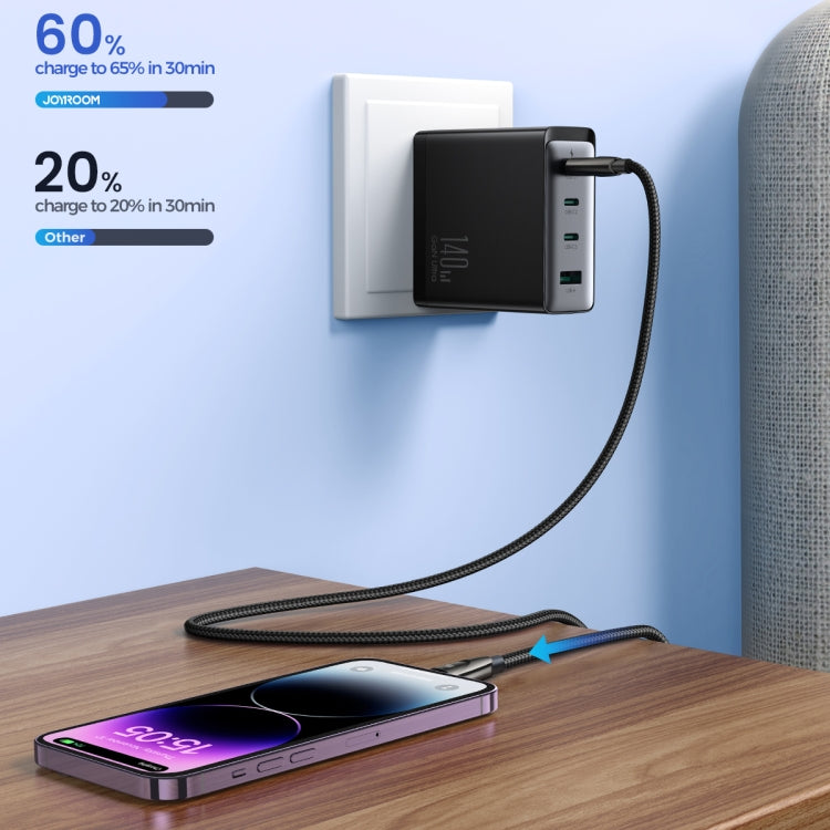 JOYROOM SA31-CL3 30W USB-C/Type-C to 8 Pin Fast Charge Data Cable, Length: 1.2m, Type-C to 8 Pin
