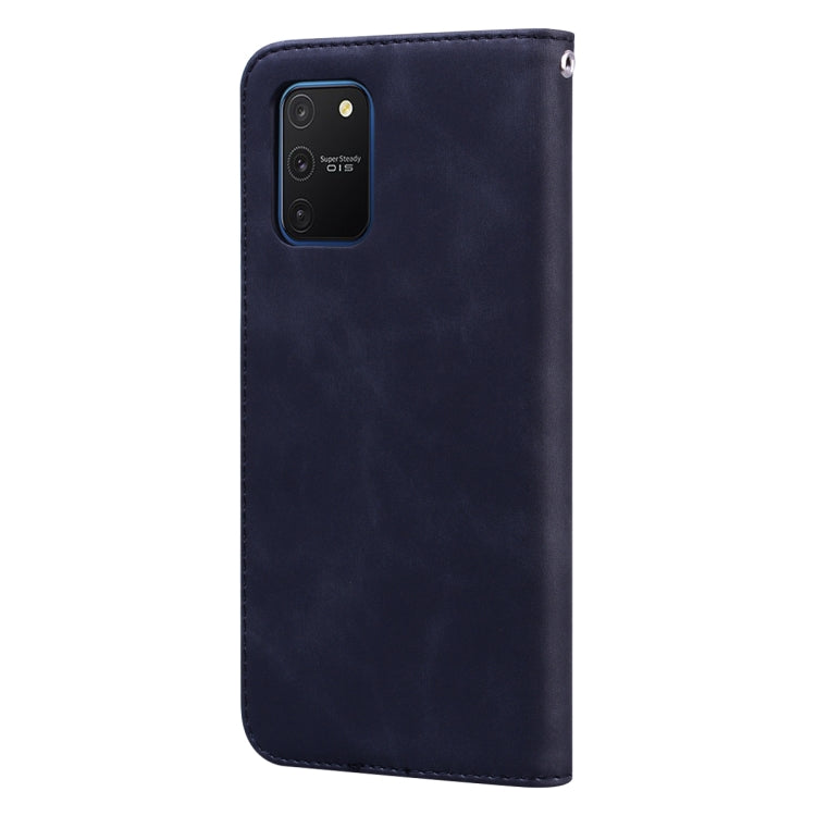 Frosted Business Magnetic Horizontal Flip PU Leather Case with Holder & Card Slot & Lanyard, For Samsung Galaxy S10 Lite / A91, For Samsung Galaxy S10, For Samsung Galaxy S20, For Samsung Galaxy S20 Plus