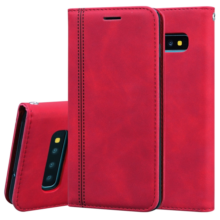 Frosted Business Magnetic Horizontal Flip PU Leather Case with Holder & Card Slot & Lanyard, For Samsung Galaxy S10 Lite / A91, For Samsung Galaxy S10, For Samsung Galaxy S20, For Samsung Galaxy S20 Plus