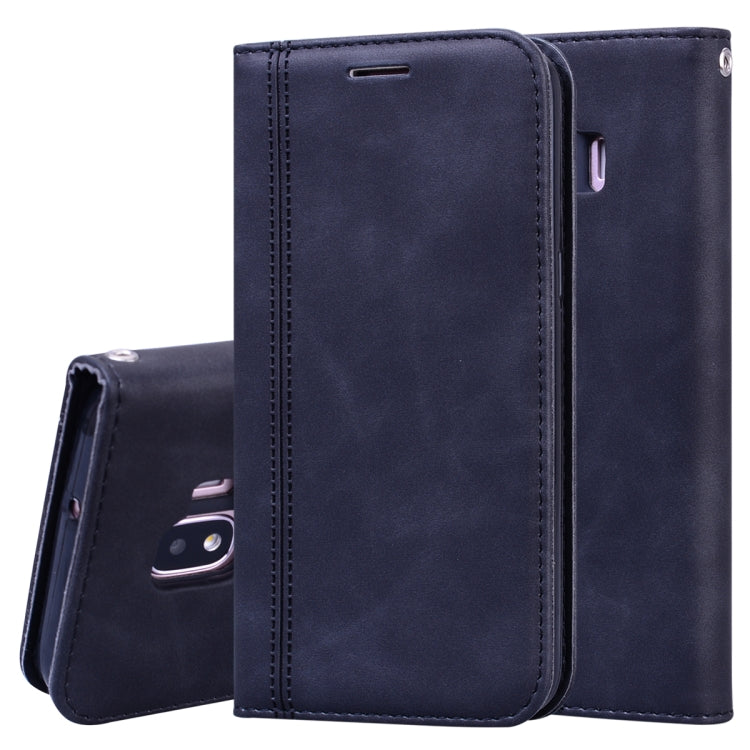 Frosted Business Magnetic Horizontal Flip PU Leather Case with Holder & Card Slot & Lanyard, For Samsung Galaxy S20 Ultra, For Samsung Galaxy M21, For Samsung Galaxy M31, For Samsung Galaxy J2 Core