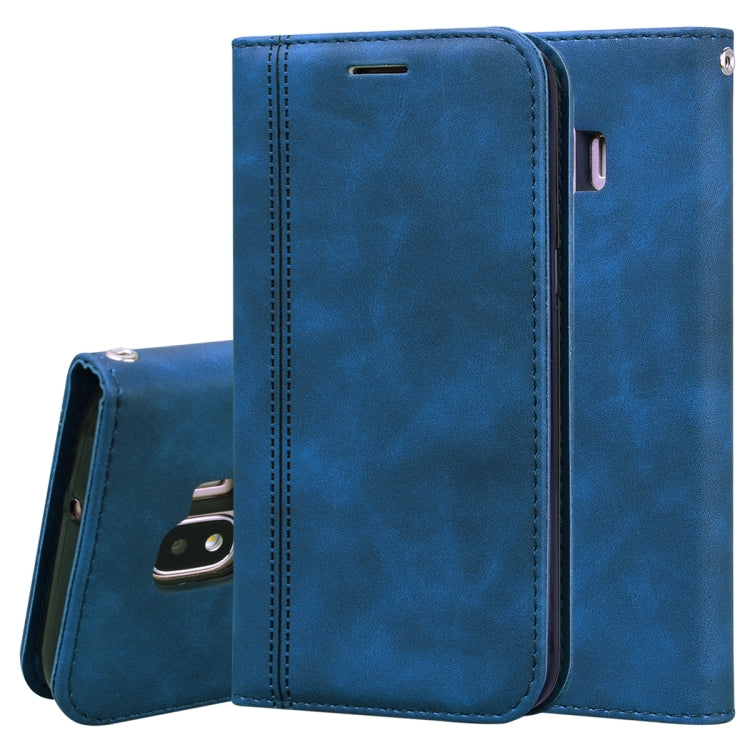 Frosted Business Magnetic Horizontal Flip PU Leather Case with Holder & Card Slot & Lanyard, For Samsung Galaxy S20 Ultra, For Samsung Galaxy M21, For Samsung Galaxy M31, For Samsung Galaxy J2 Core