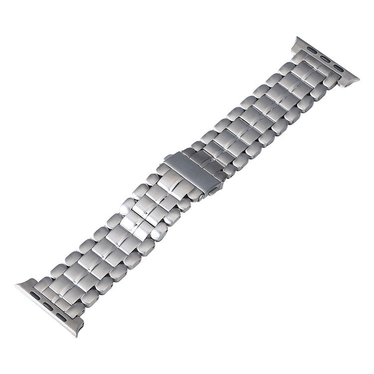 Five Beads Titanium Steel Watch Band, For Apple Watch Series 8 41mm, For Apple Watch Series 8 45mm, For Apple Watch SE 40mm, For Apple Watch SE 44mm, For Apple Watch Series 7 41mm, For Apple Watch Series 7 45mm, For Apple Watch Series 6 40mm           ...