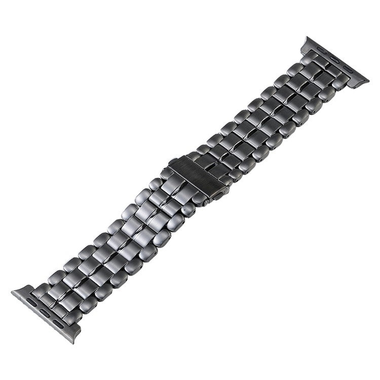 Five Beads Titanium Steel Watch Band, For Apple Watch Series 8 41mm, For Apple Watch Series 8 45mm, For Apple Watch SE 40mm, For Apple Watch SE 44mm, For Apple Watch Series 7 41mm, For Apple Watch Series 7 45mm, For Apple Watch Series 6 40mm           ...