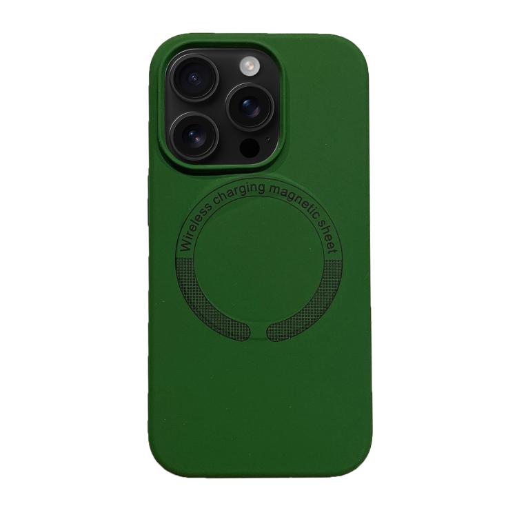Magsafe Magnetic Silicone Phone Case, For iPhone 16 Pro Max, For iPhone 16 Pro