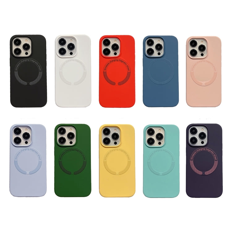Magsafe Magnetic Silicone Phone Case, For iPhone 15 Pro Max, For iPhone 15 Pro