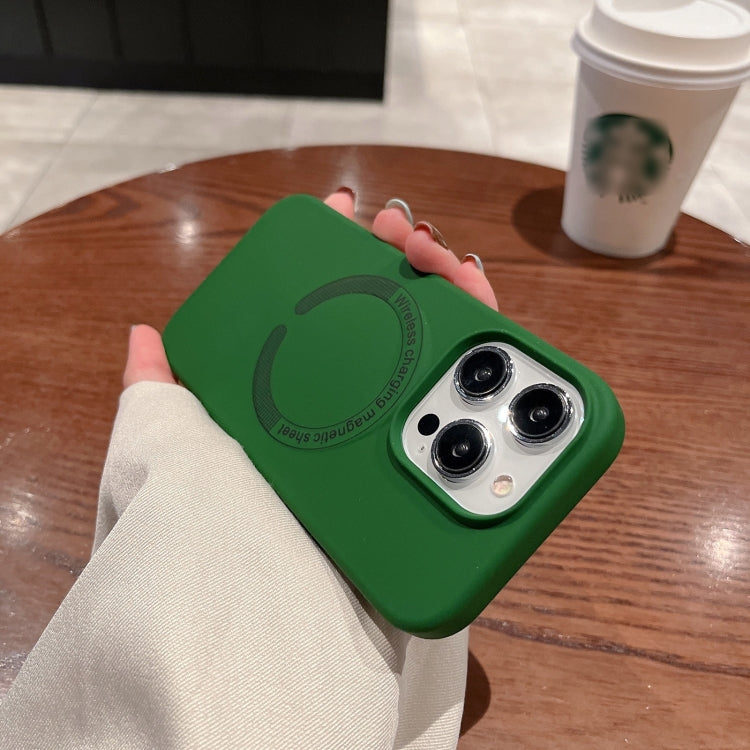 Magsafe Magnetic Silicone Phone Case, For iPhone 16 Pro Max, For iPhone 16 Pro
